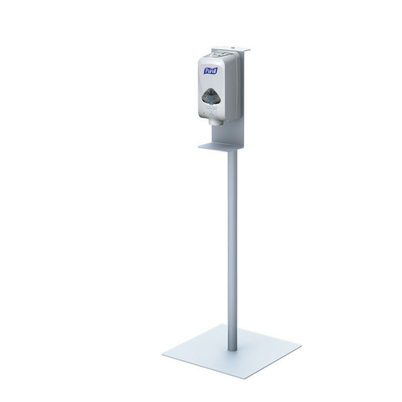 TMJ707 Stojący Stojący Dłoń Sanitizer Displayer Post Stand z uchwytem Portable Hand Sanitizing Stand Display