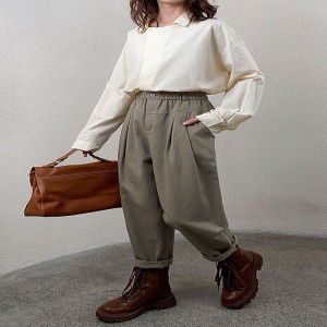 Loose Women\\\\s Pants, które s ą dopasowane do każdej okazji, najbardziej komfortowy bielizna bawełniana niestandardowo stylowe i luźne spodnie 11703