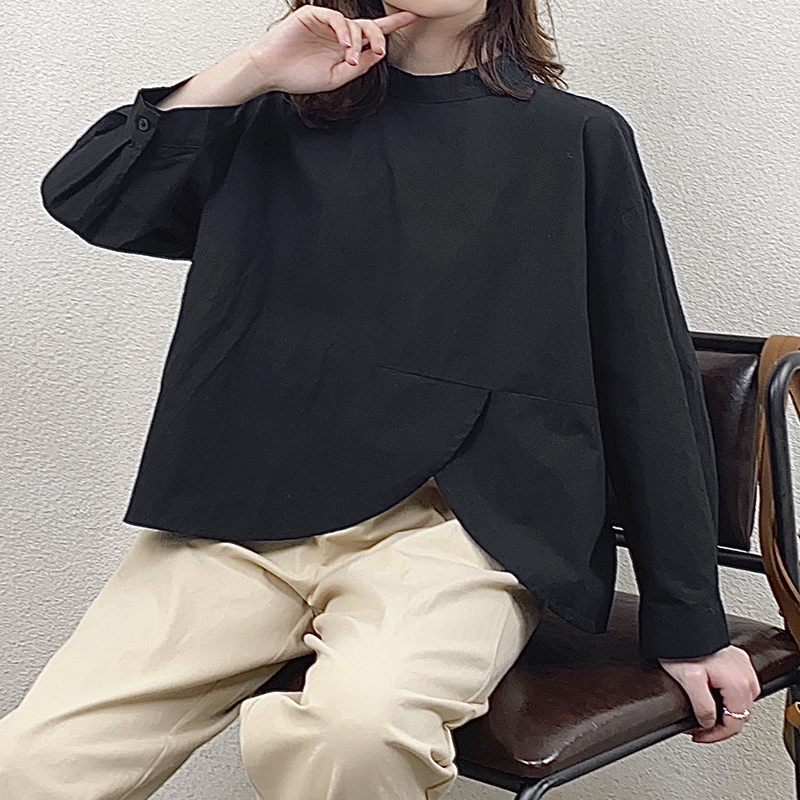 luźno dopasowany projekt Minimalist Stylish Casual Solid Striped Checked overshed cust 17731 Loose Shirt