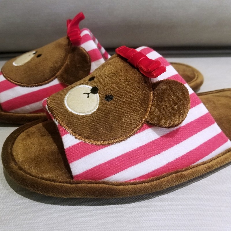 Xmas Plush Bear Slides