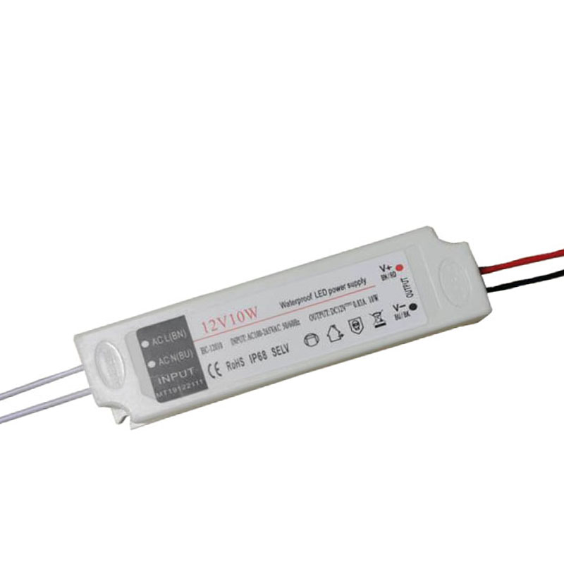 6W-12V Szara, czarna aluminiowa powłoka LED inteligentna zasilająca meble IP68 Urządzenia czyszczące