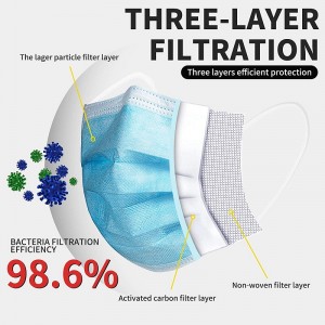 Maska jednorazowa 3-warstwowa