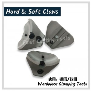 Akcesoria i osprzęt do obrabiarek firmy Emet \\/ Narzędzia do mocowania przedmiotu obrabianego \\/ Pazury twarde i miękkie \\/ Uchwyt