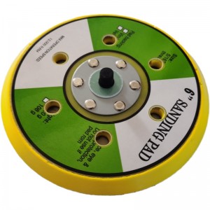 Dostarczany fabrycznie 125 mm 5-calowy zapasowy dysk ścierny gumowy podkład 150 mm M14 pneumatyczna tarcza szlifierska pneumatyczna