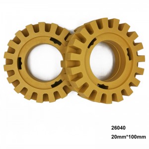 4 Inch Gumowy Wymeracz Koło Vinyl Stripe Adhesive Tape Graphics Off Sticker Usunięcie znaczników