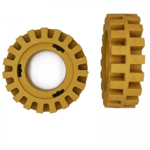 4 Inch Gumowy Wymeracz Koło Vinyl Stripe Adhesive Tape Graphics Off Sticker Usunięcie znaczników