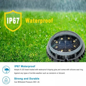 Solarna lampa podłogowa-oświetlenie ogrodowe