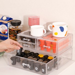 TMJ PP-586 ODM Tablica z przezroczystym akrylowym nespresso uchwytem uchwytu kapsułki do kawy