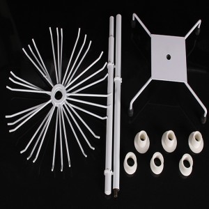 TMJ PP-588 Fabryka OEM akrylowa biżuteria wyświetla akrylowy obrotowy uchwyt kolczyków