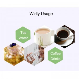 Ekologiczne, kompostowalne kubki Skrobia kukurydziana PLA zużyta w biurze jednorazowego biodegradowalnego kubka