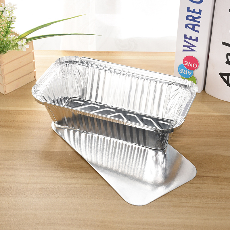 Jednorazowe opakowanie na żywność z folii aluminiowej na wynos Biodegradowalna folia aluminiowa na żywność