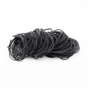 Fabryczna sprzedaż bezpośrednia wysoka elastyczność, dobra sprężystość, czarna gumka o średnicy 38 mm, gumowy pierścień do spinania warzyw