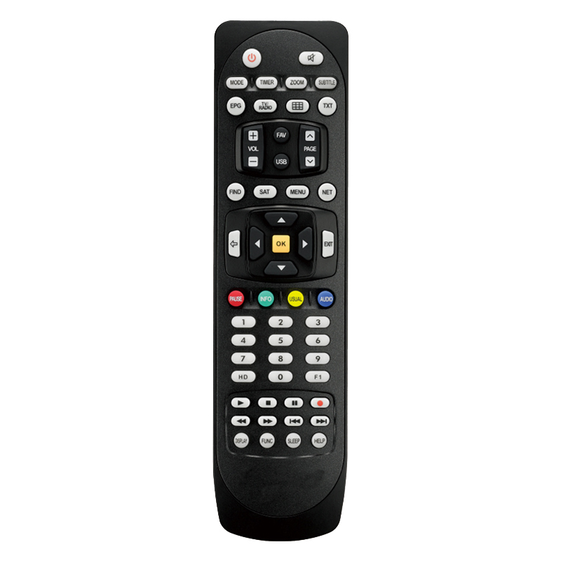 Wielofunkcyjny, fabryczny bezprzewodowy pilot na podczerwień do telewizora LED \/ LCD \/ telewizji satelitarnej
