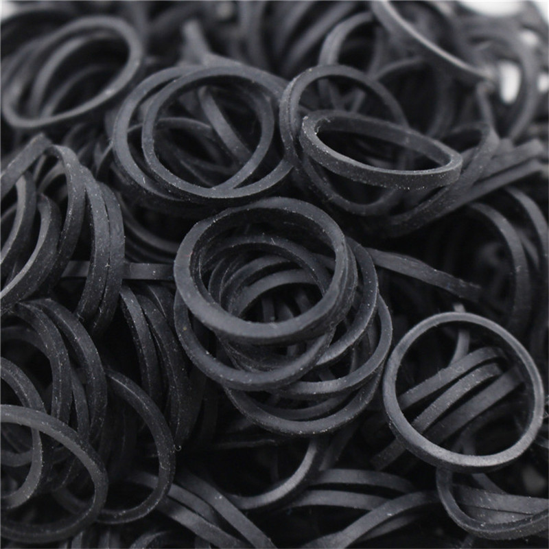 Producent gumek hurtowych, czarny, o wysokiej elastyczności i odporności na starzenie, jednorazowy, mały, przemysłowy, gumowy pierścień do spinania kabli