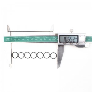 Punktowa hurtowa średnica 0,8 cala czarna jednorazowa, wysokoelastyczna gumka do włosów