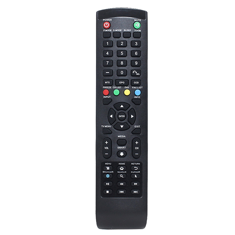 Nowy produkt 52 przyciski Niestandardowy uniwersalny inteligentny pilot zdalnego sterowania na podczerwień do telewizora LCD LED HD