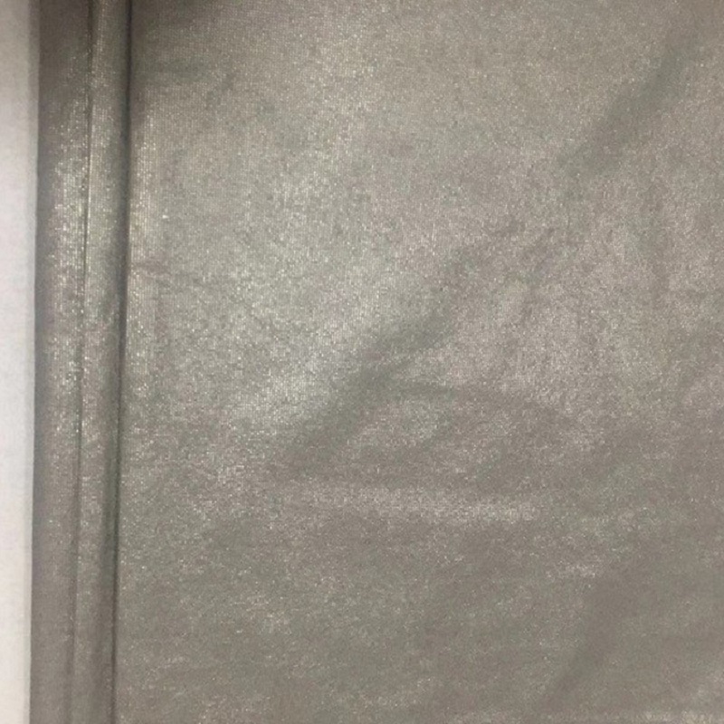 Posrebrzana włóknina Tkanina odporna na promieniowanie z włókien srebrnych Tkanina ekranująca z włókien srebrnych