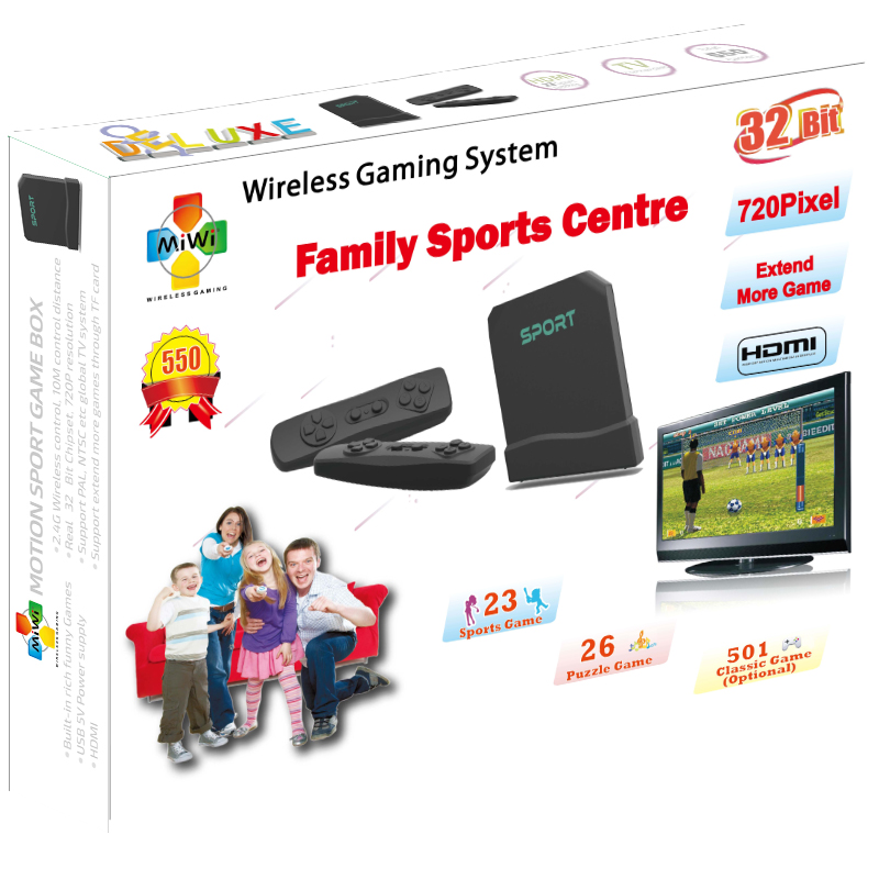 32-bitowa bezprzewodowa sportowa gra telewizyjna BL-5002A 2.4G