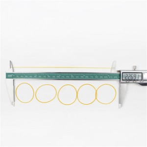 Producenci gumek Hurtownia wysokiej elastycznej cienkiej gumki Wiązanie pieniędzy Krawat Kwiat Gumowy pierścień