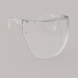 Sprzęt zabezpieczający przed zaparowaniem Niestandardowa izolacja Plastikowa osłona twarzy Blocc