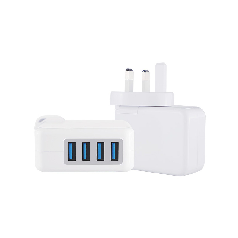 4-portowa szybka ładowarka USB Smart_MW21-103