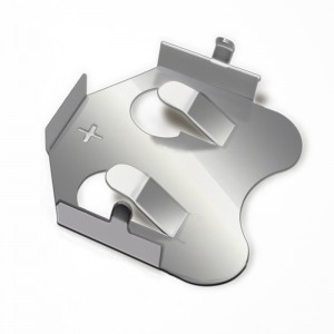 Metalowa płytka CR2032 z brązuniklowego Styk baterii 2032 Uchwyt baterii do płytki drukowanej