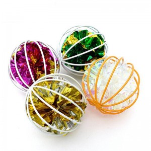 Hollow Out Colorful Iron Bell Ball