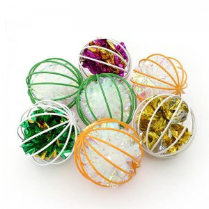 Hollow Out Colorful Iron Bell Ball