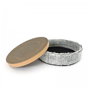 Plush Cat Scraps Board Cat Nest