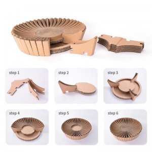 Słonecznikowy papier kot Gniazdo