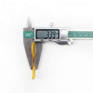 Producenci Niestandardowe żółte Naturalne, twarde i trwałe pasma gumowych gospodarstw rolnych