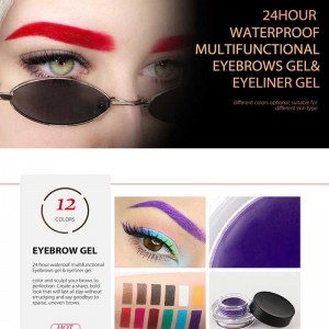 Prywatna etykieta Super wodoodporna krem ​​do brwi