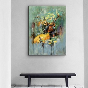 100% Ręcznie Malowanie Streszczenie Custom Canvas Wall Art Picture Artwork Cuadro Abstracto