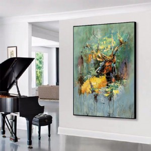 100% Ręcznie Malowanie Streszczenie Custom Canvas Wall Art Picture Artwork Cuadro Abstracto