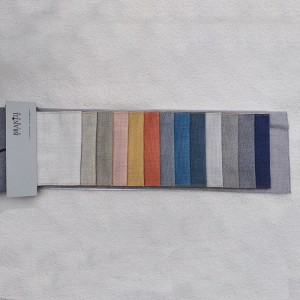 Przędza barwiona bawełniana tkanina lniana BNT1903