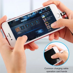 2nd Gen 540 Rotacja Micro USB typu C Kabel ładujący magnetyczny Nylon Pleciony Magnetyczny Szybki ładowanie Kabel USB