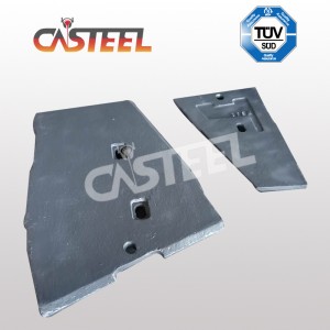 KOMTSU BR350, BR380, BR550JG Mobile Jaw Crusher Części zamienne