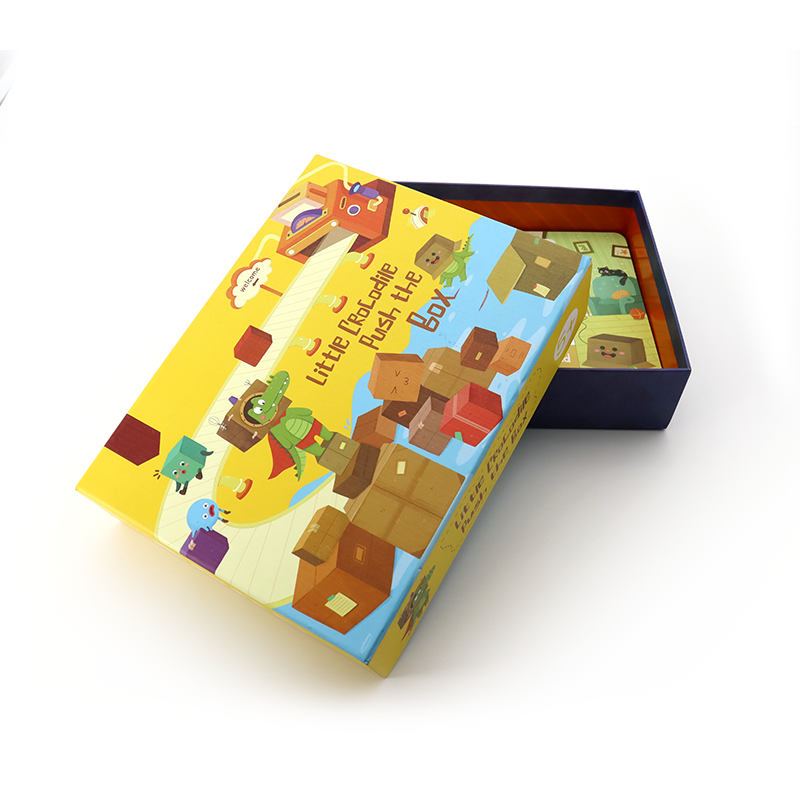 Custom Size and Design Papier Papier Puzzle Pudonaty Pakowanie kartonowe Sztywne pudełka