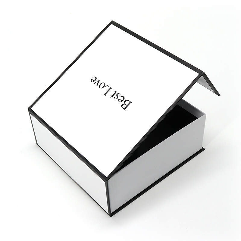 Luksusowy Biały Magnes Klapa Papierowa Papierowa Papierowa Papierowa Papierowa Pudełka Odzieżowa Ubierżawa Ręka Torby White Mailer Box