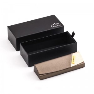 Wysokiej jakości prostokąt Dostosuj Drukowanie logo Okulary opakowań Karton Pudełko Hurtownie Okulary Pudełko Styl Szuflady