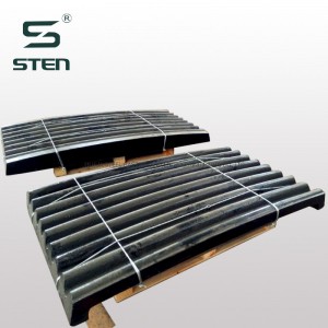 Rosyjski model kruszarki garnitur dla CM110 szczęki kruszarki płytki, matryca szczęki, ząb szczęki