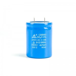 CQC CUL 30UF 40UF 50UF 350V 400V CBB60 Capacitor do silnika AC