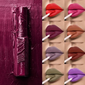 Długotrwała szminka cieczy