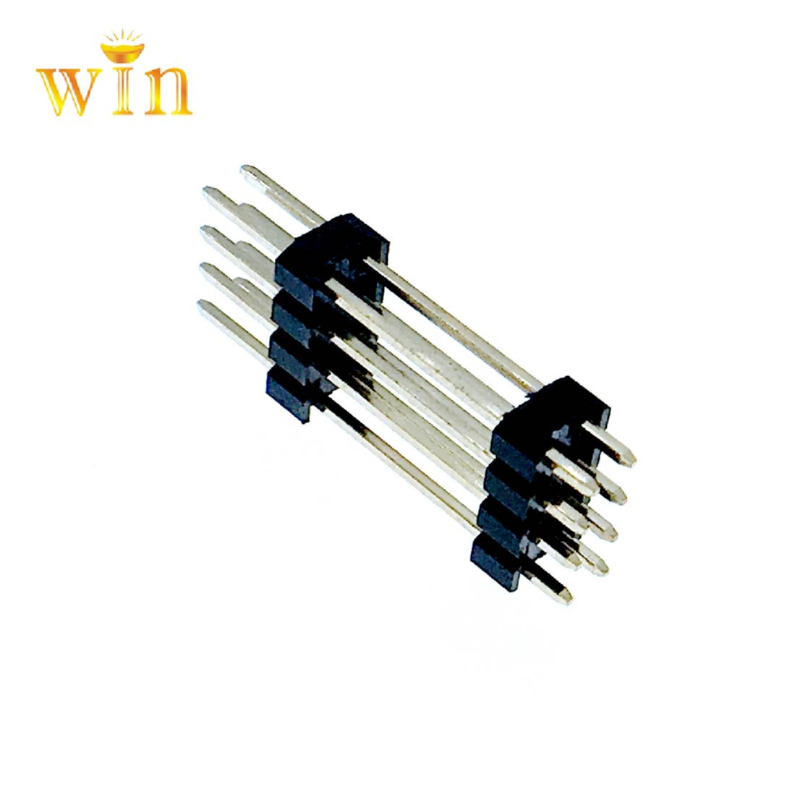 2,54 mm dwa rzędy z podwójnym plastikowymnagłówkiem pinowym