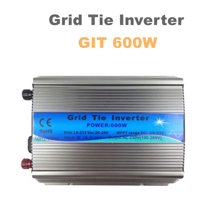 600Wna Grid Cater Furterter Funkcja MPPT 11-32V DC 110 V 220 V AC Wyjście PURE SINE WAVE do systemu panelu słonecznego