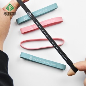 Producenci źródłowi Niestandardowe drukowane zespoły gumowe Reklama pasma gumowa