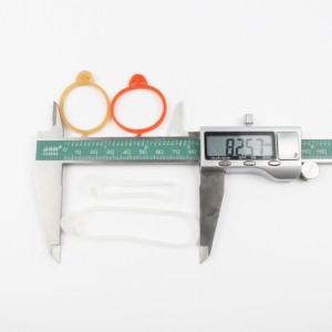 Producent produkuje i sprzedaje pasma gumowe w kształcie haku i mogą dostosować gumowe pasma gumowych