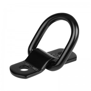 D Pierścionki Kotwy Haczyki do przyczepy ciężarówki Uchwyt łóżka Zamknięte punkty Pickup Camper Montaż D-Ring Heavy Duty 1 N4 \\\