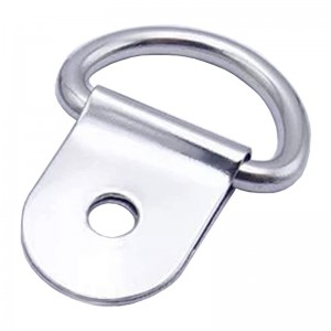 Małe stalowe D-Ring Tie Downs, D Pierścionki Kotwicowe pierścień mocujący dla ładunkówna Ciężarówki Cargo Przyczepy RV Łodzie