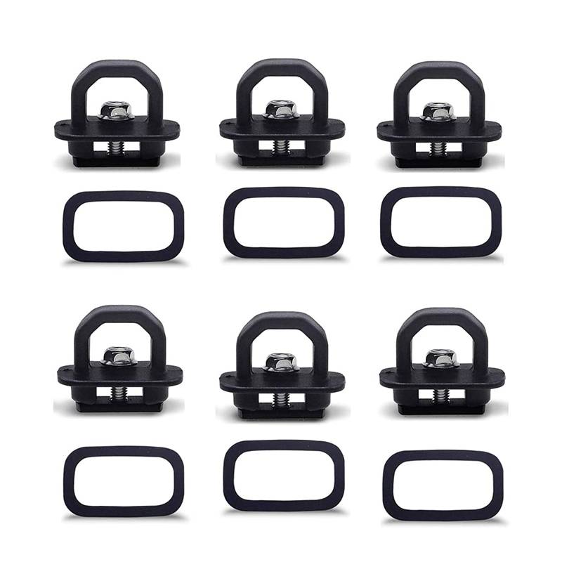 Tie Down Anchor Truck Bed Cargo Side Wall Hook Rings Kompatybilnyna lata 2007-2018 Chevy Silverdo Ngmc Sierra, 2015-2018 Chevy Chevrolet Colorado Ngmc Canyon